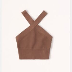 Abercrombie Ottoman Rib Twist Tank